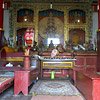 Inside view of the Prayer Hall - Nyeong Ny Lha Khang
