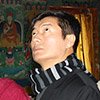 The Tibetan Prime Minister taking a tour of the Monastery