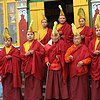 Monks of old Yiga Choeling Monastery